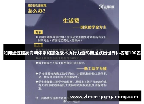 如何通过提高青训体系和加强战术执行力避免国足跌出世界排名前100名
